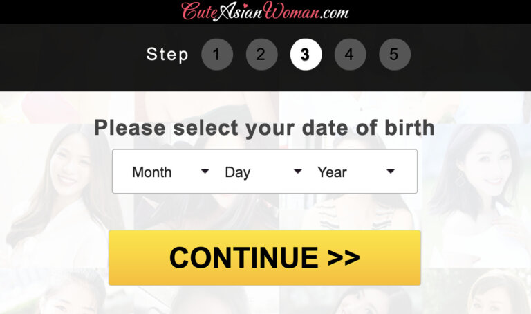 CuteAsianWoman registro