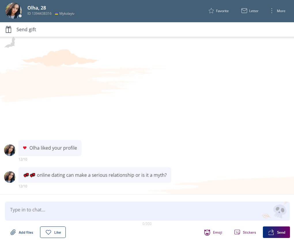 sofiadate messages